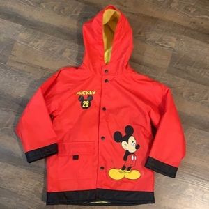 Mickey Mouse rain coat